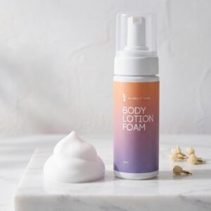 Body lotion foam με άρωμα -  τύπου Inspired by Addict rose glow